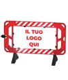 Transenna stradale pubblicitaria, in policarbonato robusto alleggerito  ZT80150