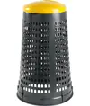 Trespolo portasacco in plastica con coperchio