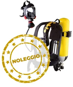 Noleggio autorespiratore con maschera DPI Sèkur Diablo Industrial MM