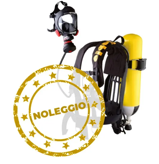 Noleggio autorespiratore con maschera DPI Sèkur Diablo Industrial MM