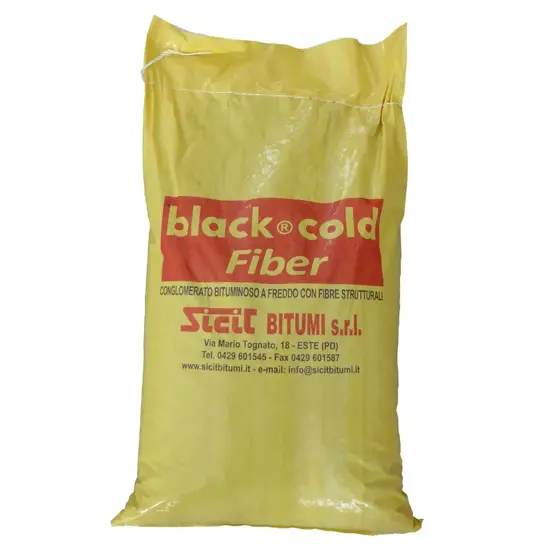Asfalto a freddo fibrorinforzato  Black Cold Fiber