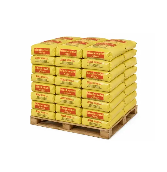 Bancale da 40 sacchi di asfalto a freddo fibrorinforzato  Black Cold Fiber