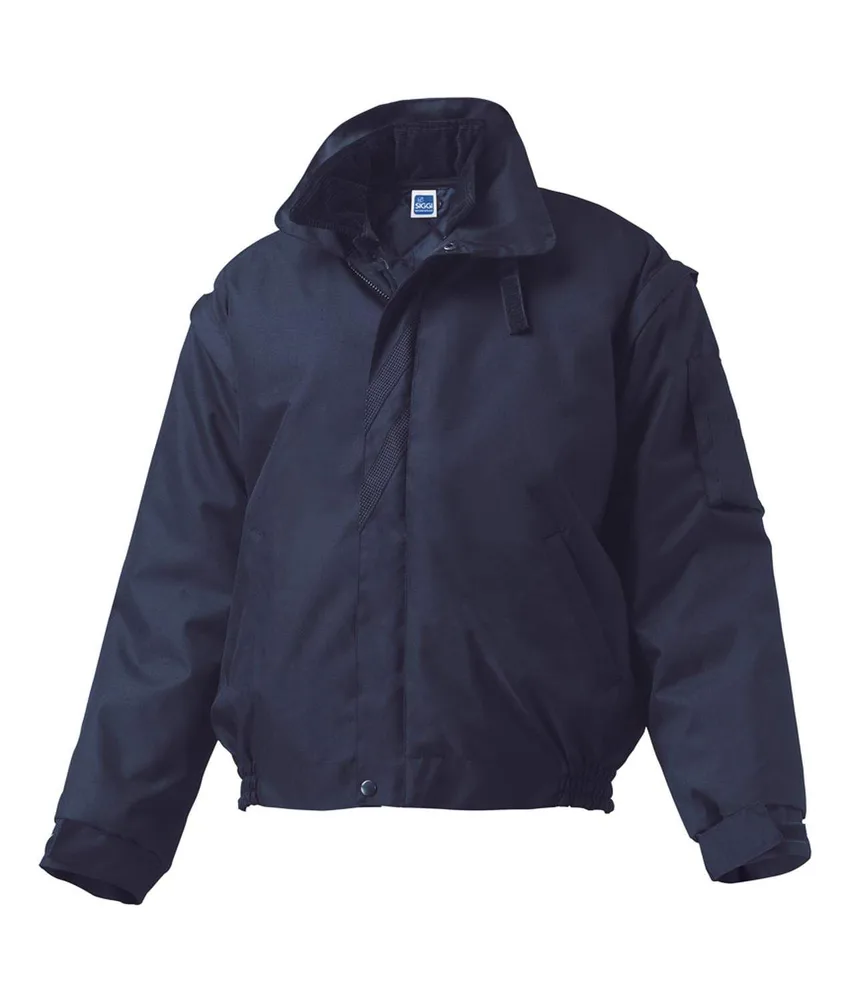 Bomber smanicabile Siggi, cappuccio a scomparsa - elastico fianchi - zip
