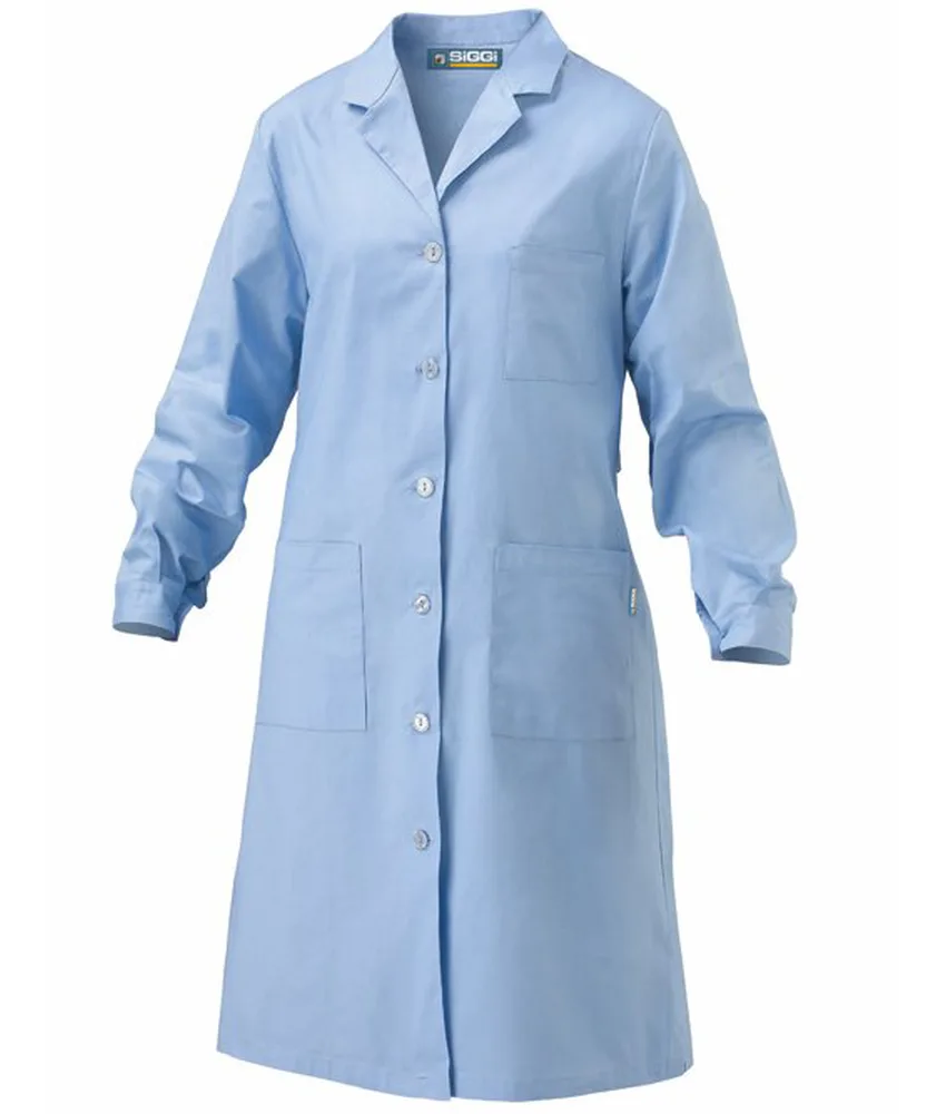 Camice da lavoro Siggi Elba, 100% cotone sanfor - 160 g/mq