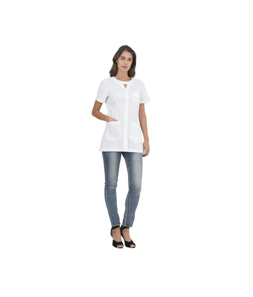 Casacca da lavoro donna Siggi Alpha, 35% cotone e 65% poliestere - peso 130gr