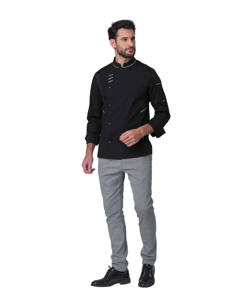 Giacca cuoco Siggi Xander, maniche avvolgibili - easyfit - taschino su manica sinistra
