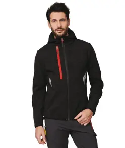 Giacca Softshell con cappuccio Siggi Finder