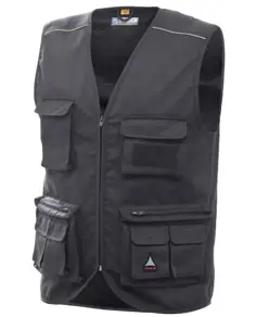 Gilet da lavoro Siggi Chrome