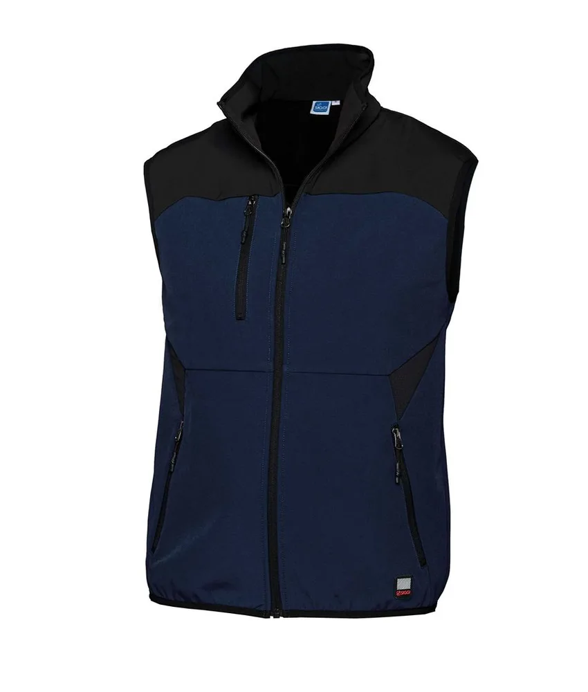 Gilet da lavoro Siggi NILO, 94% poliestere 6% elastan - 300 gr/mq
