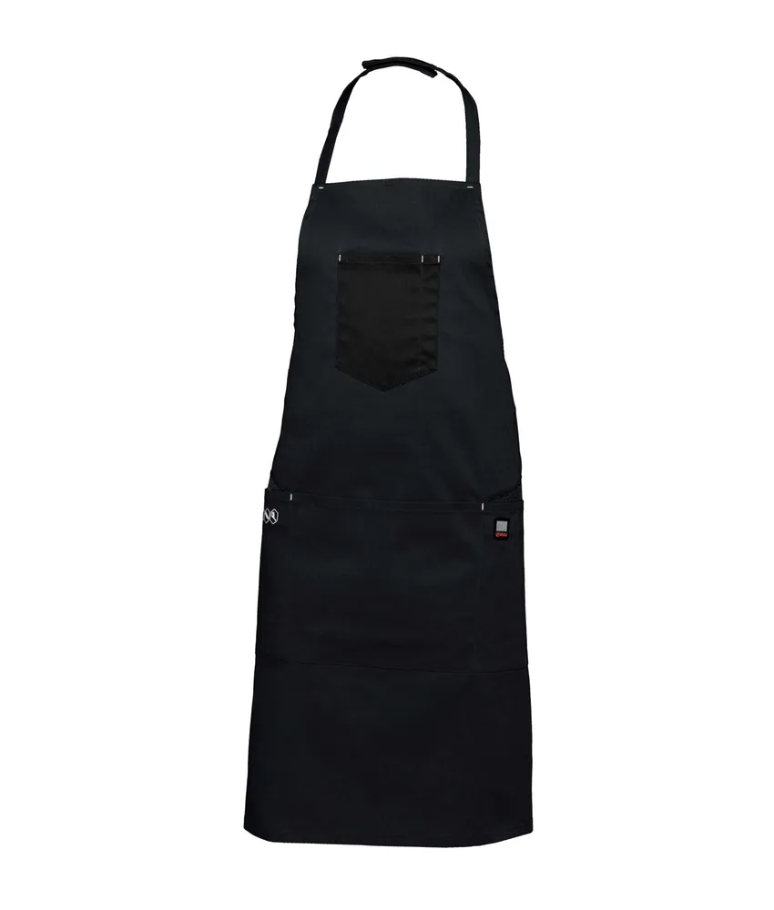 Grembiule da lavoro Siggi NILO, 64% poliestere, 34% cotone, 2% elastan - 245 gr/mq