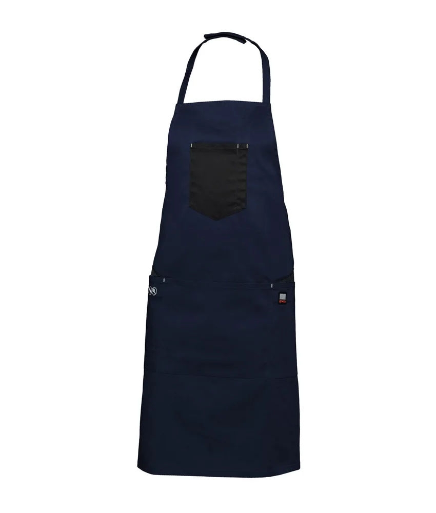 Grembiule da lavoro Siggi NILO, 64% poliestere, 34% cotone, 2% elastan - 245 gr/mq