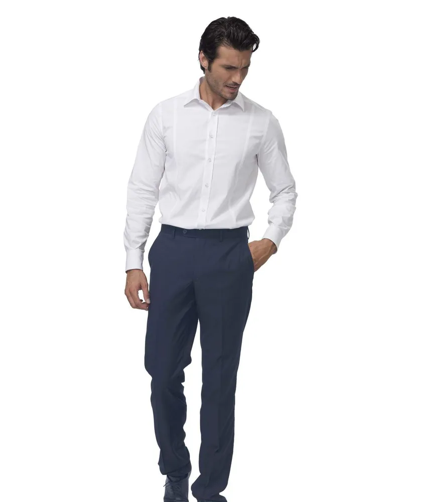 Pantaloni accoglienza da uomo Siggi Barry, passanti in vita - tasche dietro a filetto