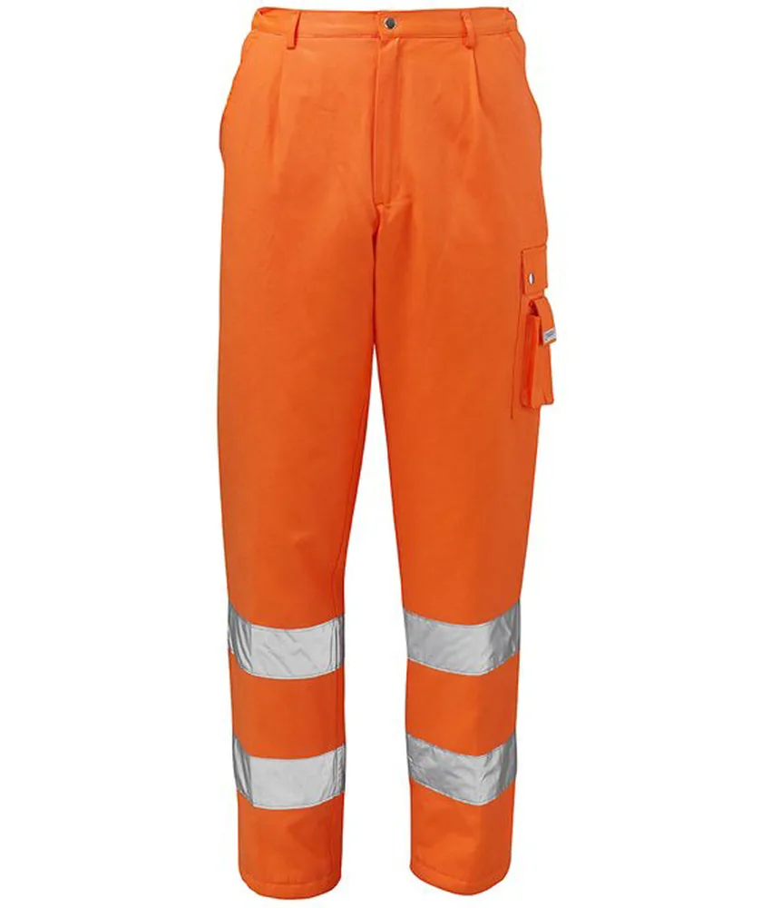Pantaloni alta visibilità Siggi, imbottiti - invernali - 4 tasche