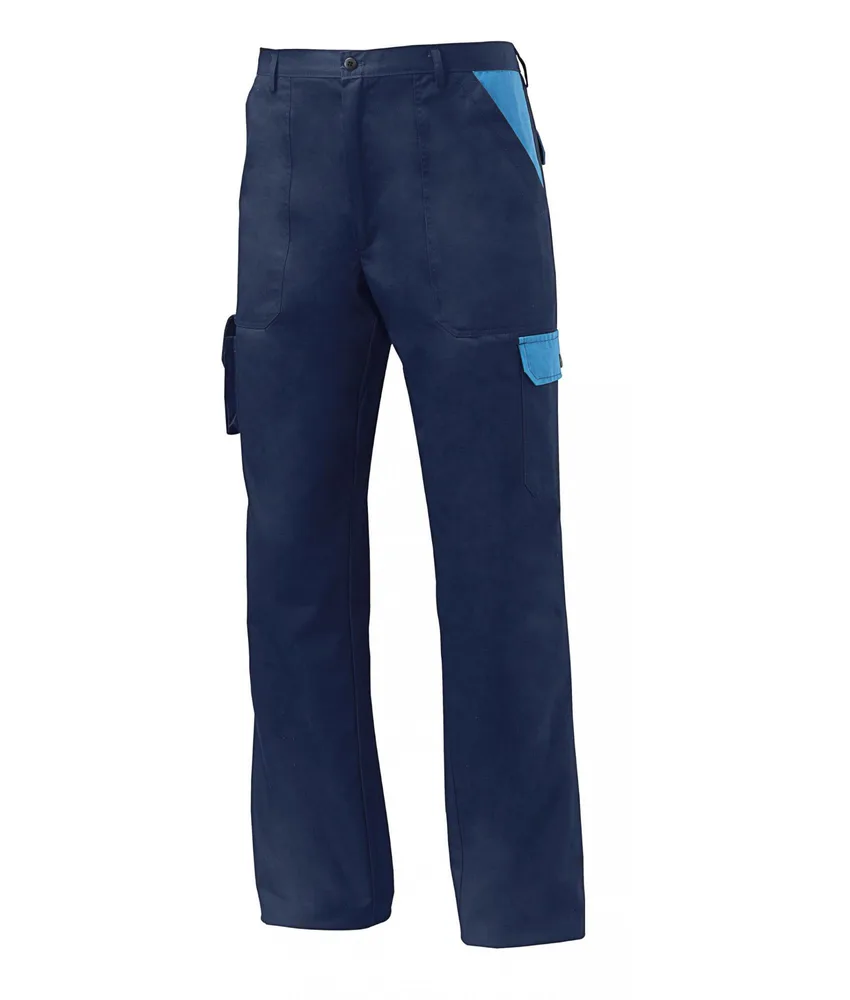 Pantaloni da lavoro Siggi Danubio in offerta, elastico dietro - abbottonatura con zip e bottone