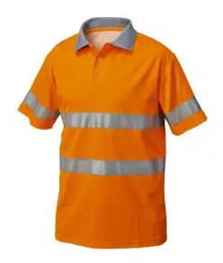 Polo alta visibilità manica corta Siggi