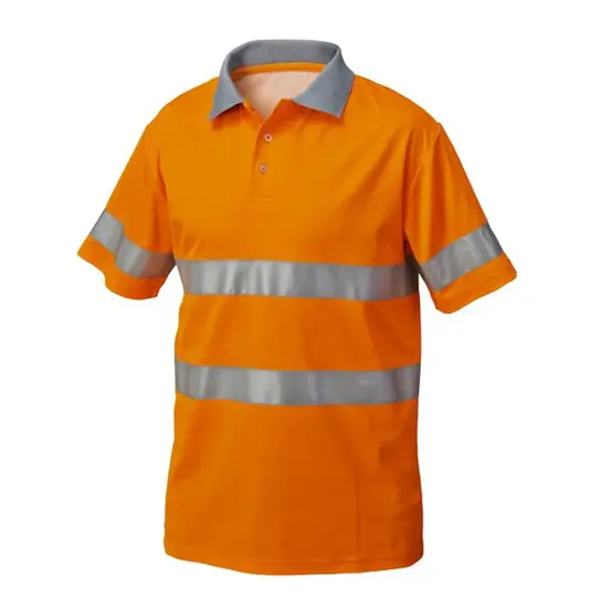 Polo alta visibilità manica corta Siggi