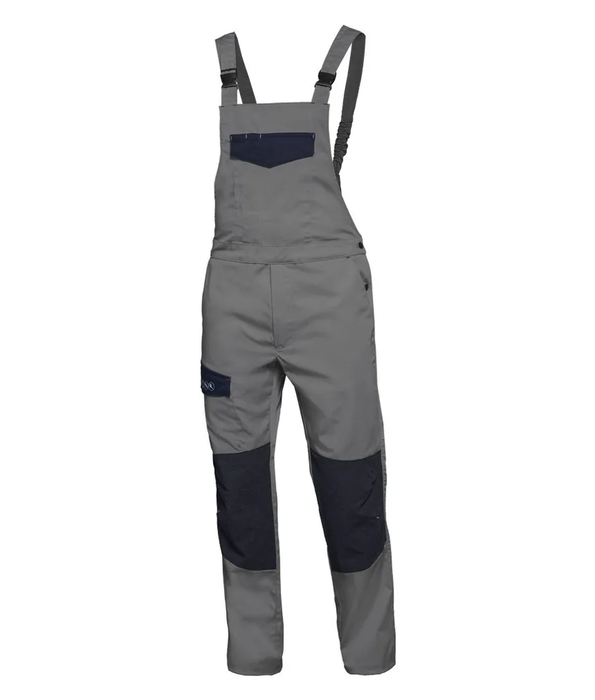 Salopette da lavoro Siggi NILO, 64% poliestere, 34% cotone, 2% elastan - 245 gr/mq