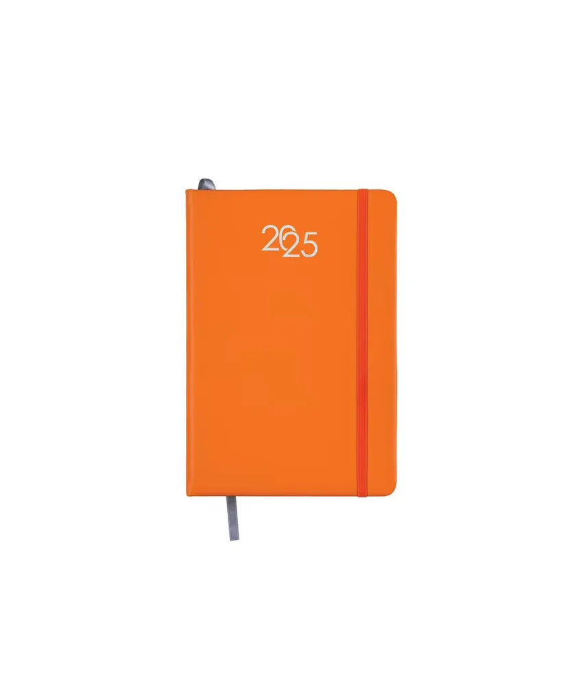 60 pezzi Agenda settimanale 2025, con copertina in PU - con elastico
