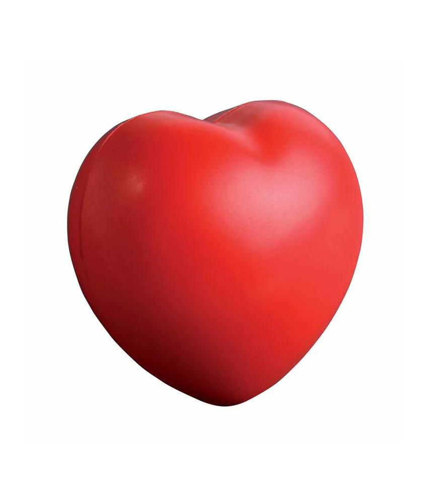 50 pezzi Antistress in PU a forma di cuore