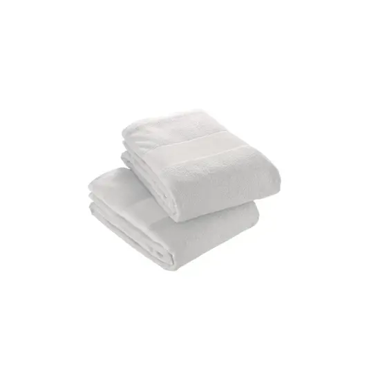 Asciugamano 100% cotone 400 g/m2 bianco 40x60 cm