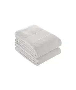 Asciugamano 100% cotone 400 g/m2 bianco 50x100