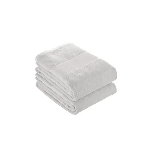 Asciugamano 100% cotone 400 g/m2 bianco 50x100