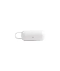 Auricolari bluetooth con scatola di ricarica e cavo di ricarica micro USB incluso.
