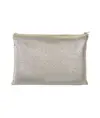 Beauty case con zip in policotone brillante 90 g/m2