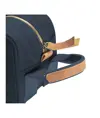 Beauty case in canvas riciclato  con maniglia laterale Demi - Design Milano