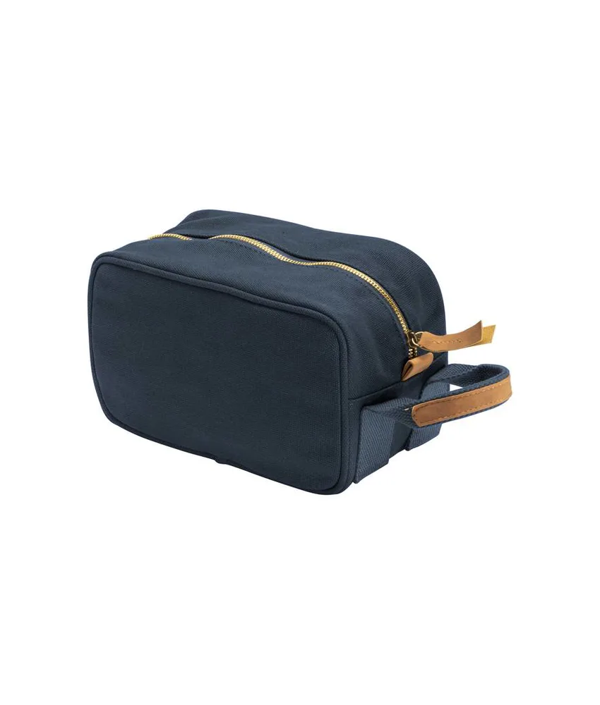 10 pezzi Beauty case in canvas riciclato con maniglia laterale Demi - Design Milano