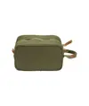 Beauty case in canvas riciclato  con maniglia laterale Demi - Design Milano