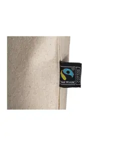Beauty case in cotone FAIRTRADE ® 180 g/m2 con chiusura con zip