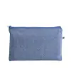 Beauty case in cotone riciclato 150 g/m2, con zip