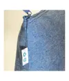 Beauty case in cotone riciclato 280 g/m2 con cerniera e soffietto alla base
