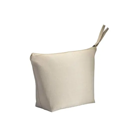 Beauty case in cotone riciclato  280 g/m2