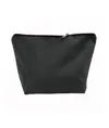Beauty case in cotone spazzolato 10 oz con chiusura zip