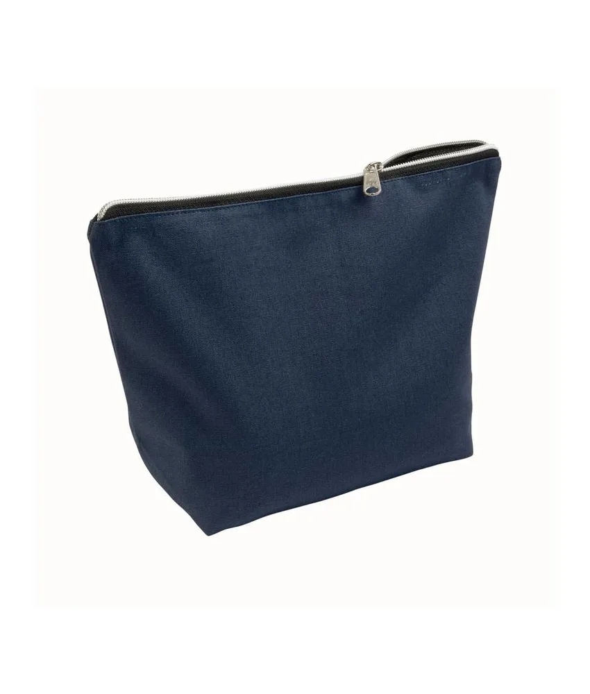 50 pezzi Beauty case in cotone spazzolato 10 oz con chiusura zip