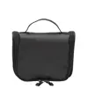 Beauty case in microfibra con zip, ampie tasche interne