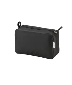 Beauty case in poliestere riciclato R-PET con cerniera