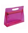 Beauty in PVC trasparente con chiusura a zip e maniglia