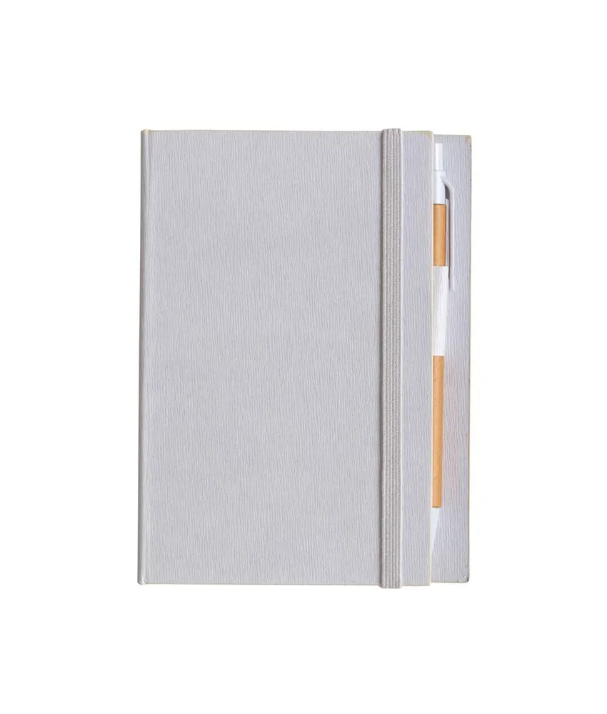 40 pezzi Block Notes in cartoncino con elastico colorato, penna, fogli a righe (70 pag.) e fogliett