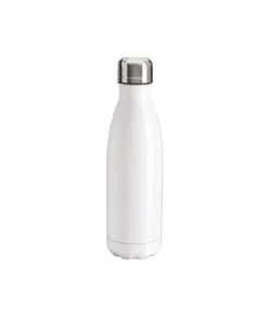 Borraccia in alluminio . Capacità 500 ml per sublimazione