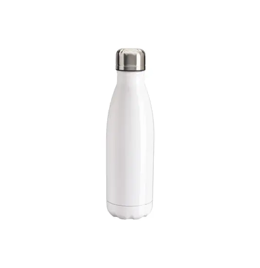 Borraccia in alluminio . Capacità 500 ml per sublimazione
