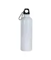 Borraccia in alluminio con moschettone, 750ml con scatola