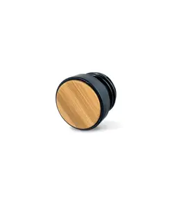 Borraccia in alluminio con tappo con inserto in bambù, 500 ml