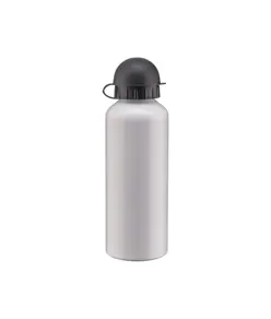 Borraccia in alluminio con tappo in plastica, 500ml. Adatta alla stampa in sublimazione