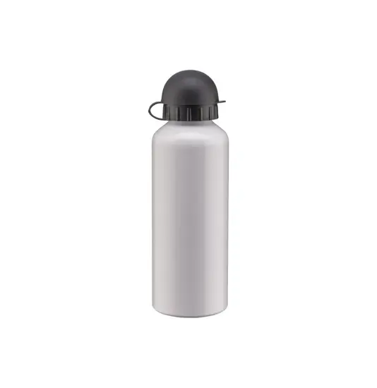 Borraccia in alluminio con tappo in plastica, 500ml. Adatta alla stampa in sublimazione