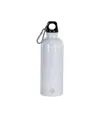 Borraccia in alluminio riciclato (500ml), con tappo in plastica e moschettone