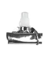 Borraccia in PE/PET BPA free ripiegabile (480ml), con moschettone