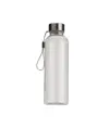 Borraccia in tritan trasparente con tappo in metallo (500ml). BPA free
